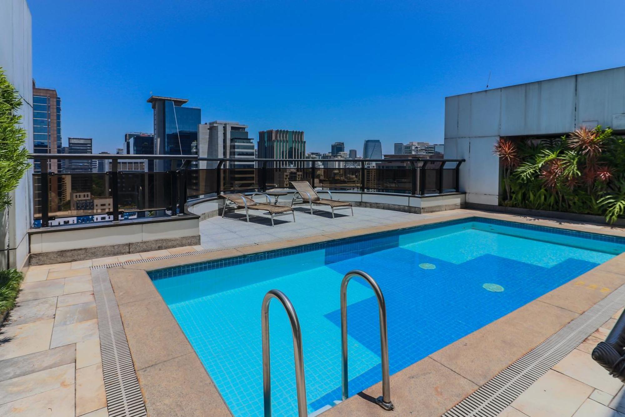 1707 Flat Com Duas Com Servico De No Itaim Bibi! Apartamento São Paulo